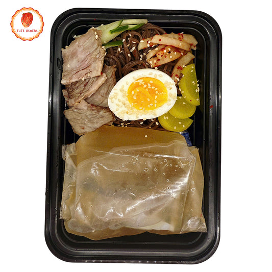 Korean cold noodle soup