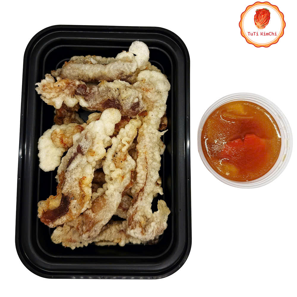 Fried meat