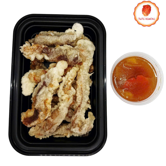 Fried meat