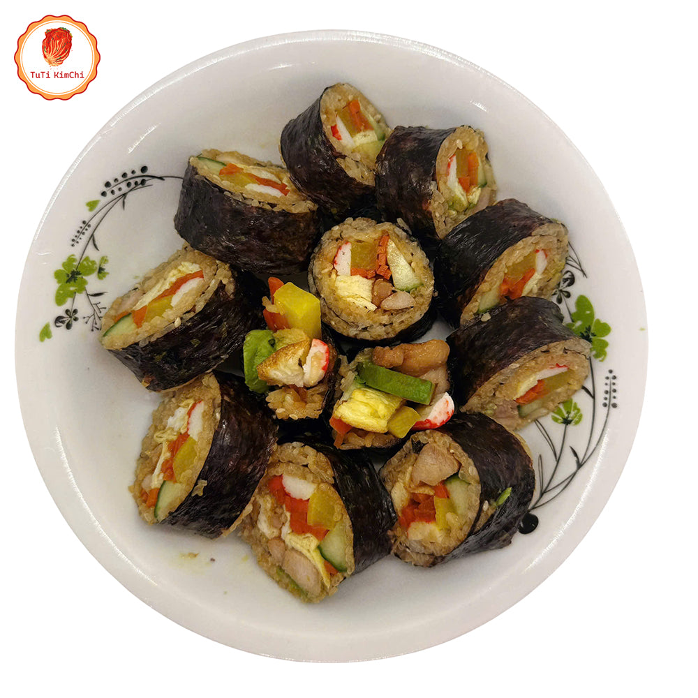 Kimbap (Korean Seaweed Rice Rolls)