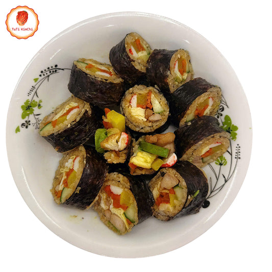 Kimbap (Korean Seaweed Rice Rolls)