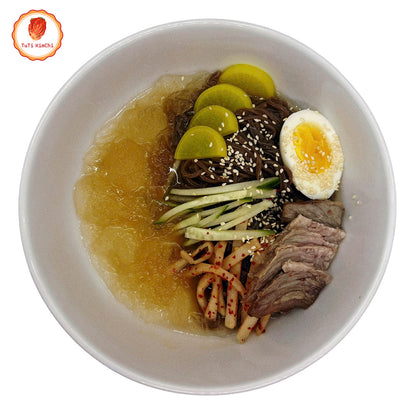 Korean cold noodle soup