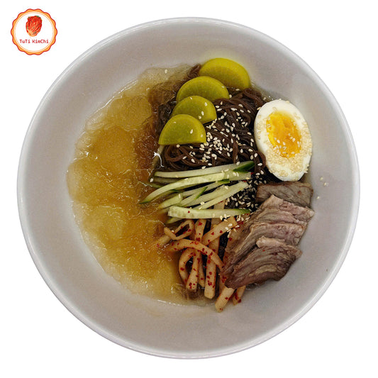 Korean cold noodle soup